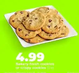 Hy-Vee Bakery-fresh cookies or crispy cookies offer