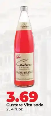 Hy-Vee Gustare Vita soda offer