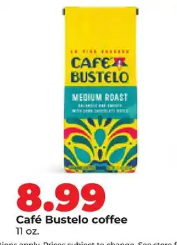 Hy-Vee Café Bustelo coffee offer