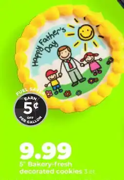Hy-Vee 5 Bakery-fresh decorated cookies offer