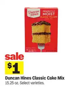 Meijer Duncan Hines Classic Cake Mix offer