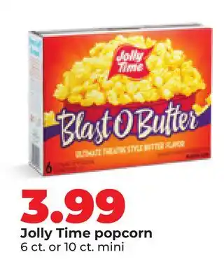 Hy-Vee Jolly Time popcorn offer