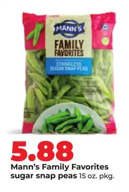 Hy-Vee Mann's Family Favorites sugar snap peas offer