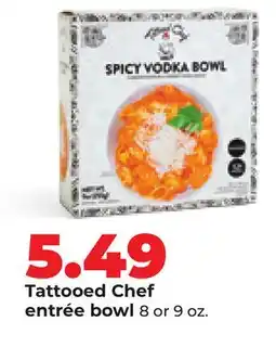 Hy-Vee Tattooed Chef entrée bowl offer