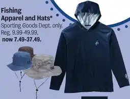Meijer Fishing Apparel and Hats offer