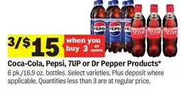 Meijer Coca-Cola, Pepsi, 7UP or Dr Pepper Products offer
