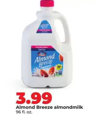 Hy-Vee Almond Breeze almondmilk offer