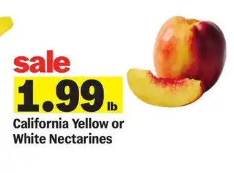 Meijer California Yellow or White Nectarines offer