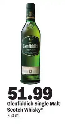 Meijer Glenfiddich Single Malt Scotch Whisky offer