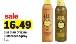 Meijer Sun Bum Original Sunscreen Spray offer