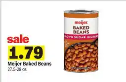 Meijer Meijer Baked Beans offer