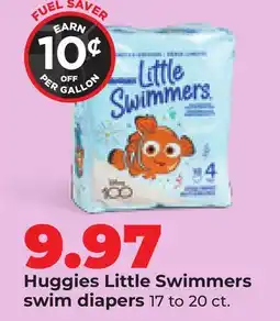 Hy-Vee Huggies Little Swimmers swim diapers offer