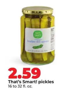Hy-Vee That's Smart! pickles offer