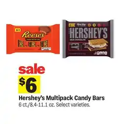 Meijer Hershey's Multipack Candy Bars offer