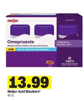 Meijer Meijer Acid Blockers offer