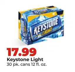 Hy-Vee Keystone Light offer