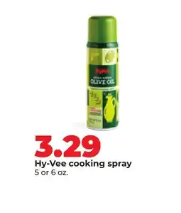Hy-Vee Hy-Vee cooking spray offer