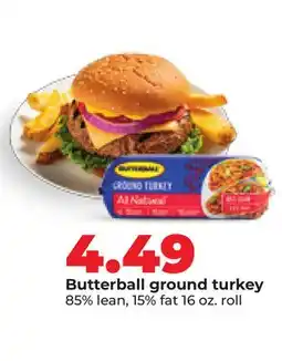 Hy-Vee Butterball ground turkey offer