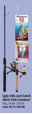 Meijer Ugly Stik and Catch More Fish Combos offer
