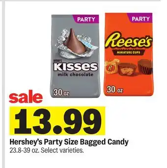 Meijer Hershey's Party Size Bagged Candy offer
