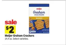 Meijer Meijer Graham Crackers offer