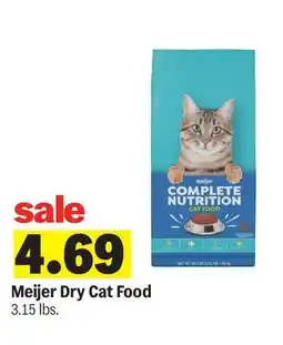 Meijer Meijer Dry Cat Food offer