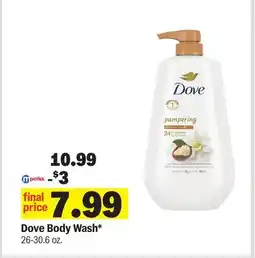 Meijer Dove Body Wash offer