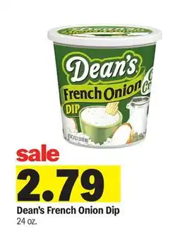 Meijer Dean's French Onion Dip offer