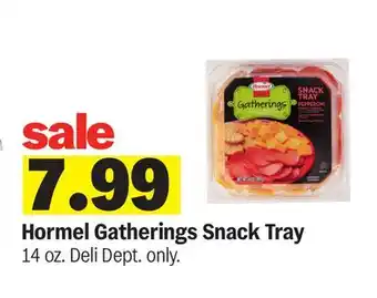 Meijer Hormel Gatherings Snack Tray offer
