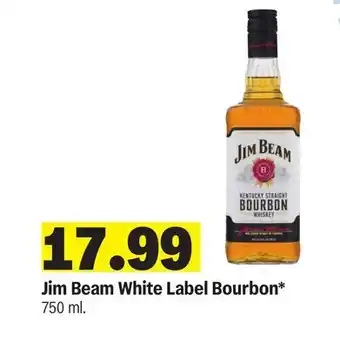 Meijer Jim Beam White Label Bourbon offer