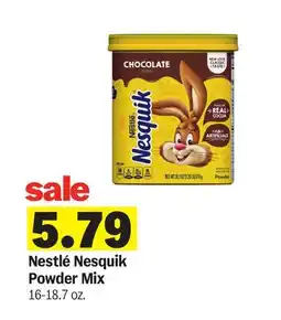 Meijer NestlΓ© Nesquik Powder Mix offer