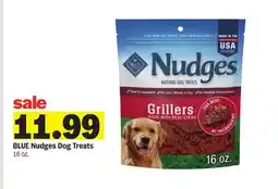 Meijer BLUE Nudges Dog Treats offer