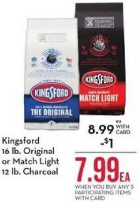 Mariano's Kingsford 16 lb. Original Or Match Light 12 lb. Charcoal offer