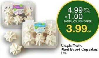 Mariano's Simple Truth Plant Based Cupcakes offer