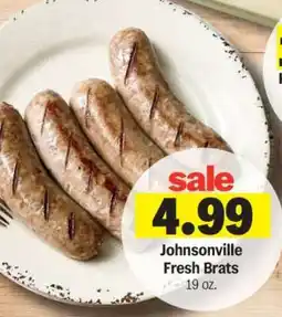 Meijer Johnsonville Fresh Brats offer