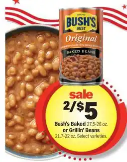Meijer Bush's Baked or Grillin' Beans offer
