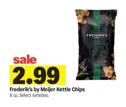 Meijer Frederik's by Meijer Kettle Chips offer