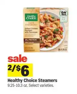 Meijer Healthy Choice Steamers offer