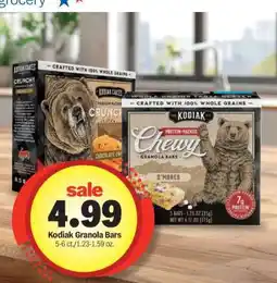 Meijer Kodiak Granola Bars offer