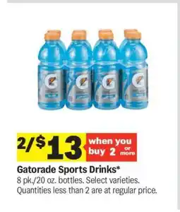 Meijer Gatorade Sports Drinks offer