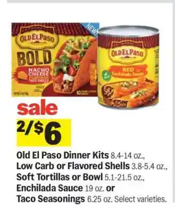 Meijer Old El Paso Dinner Kits offer