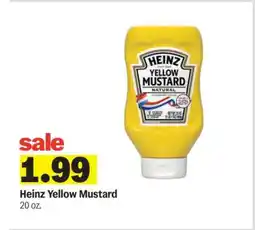 Meijer Heinz Yellow Mustard offer
