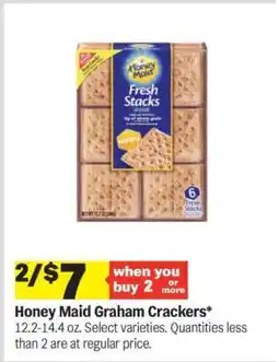 Meijer Honey Maid Graham Crackers offer