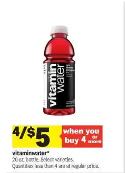 Meijer Vitaminwater offer