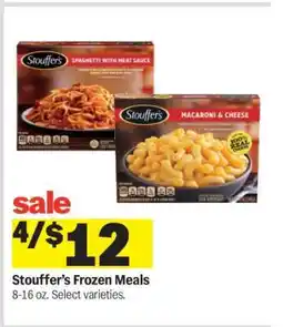 Meijer Stouffer's Frozen Meals offer