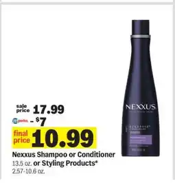 Meijer Nexxus Shampoo or Conditioner offer