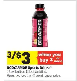 Meijer BODYARMOR Sports Drinks offer