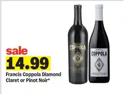 Meijer Francis Coppola Diamond Claret or Pinot Noir offer