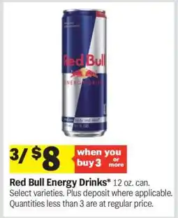 Meijer Red Bull Energy Drinks offer