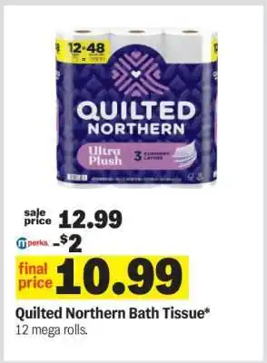 Meijer Quilted Northern Bath Tissue offer